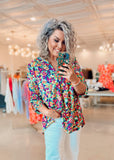 Presley Floral Blouse-S-3X