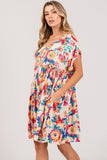 Sadie Floral Button-Down Dress-S-3X