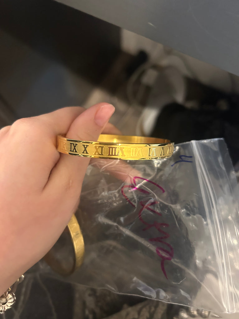 Roman Numeral Bracelet