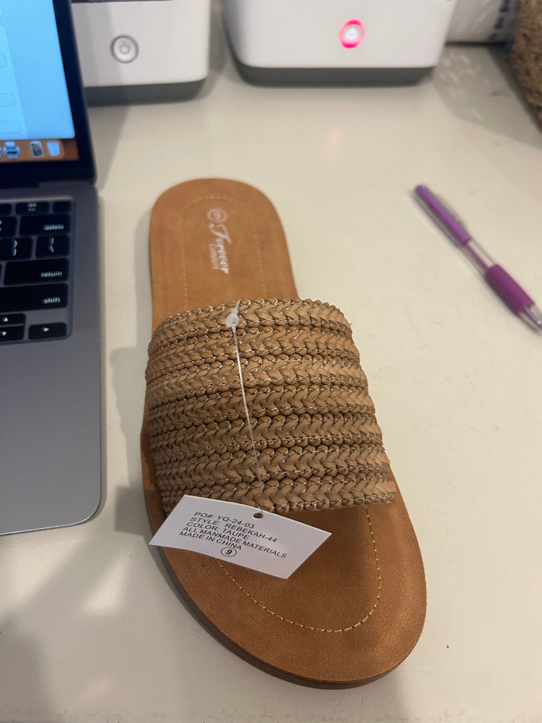 The Braided Strap Sandals